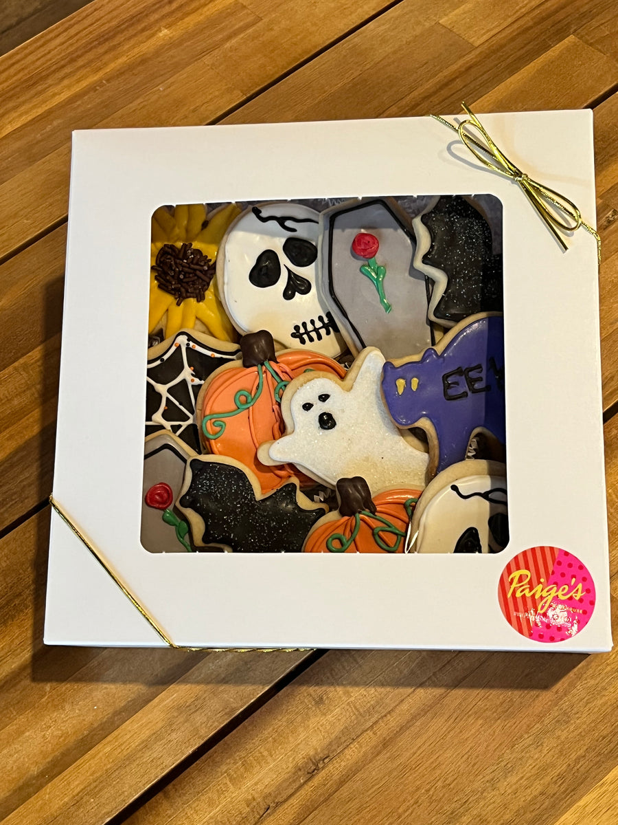Halloween Cookie Box Paige's Bakehouse