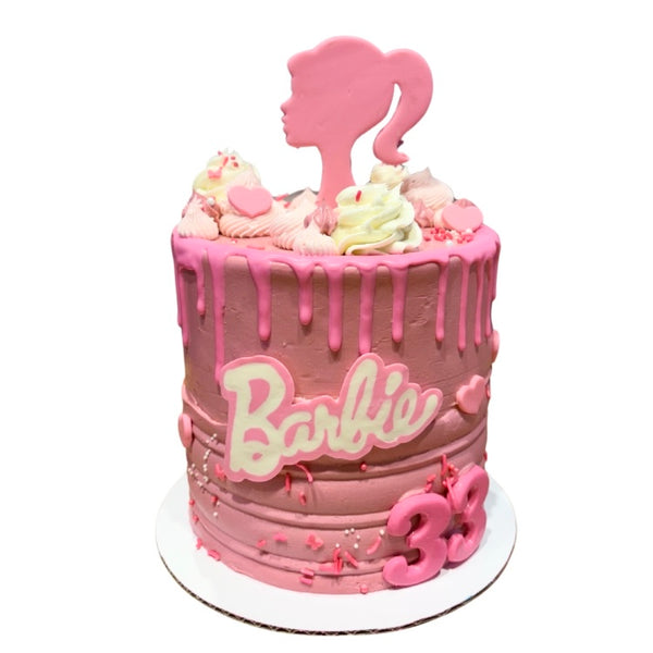 Let's Go Party Barbie Buttercream
