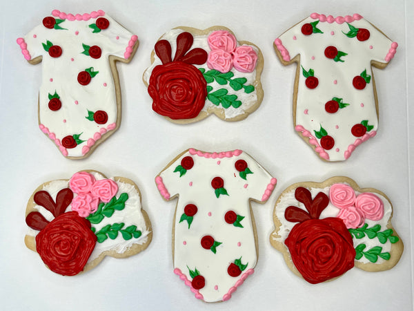 Baby Rose Cookie Set