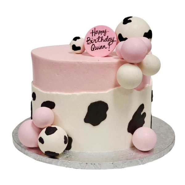 Barnyard Glam Buttercream Cake
