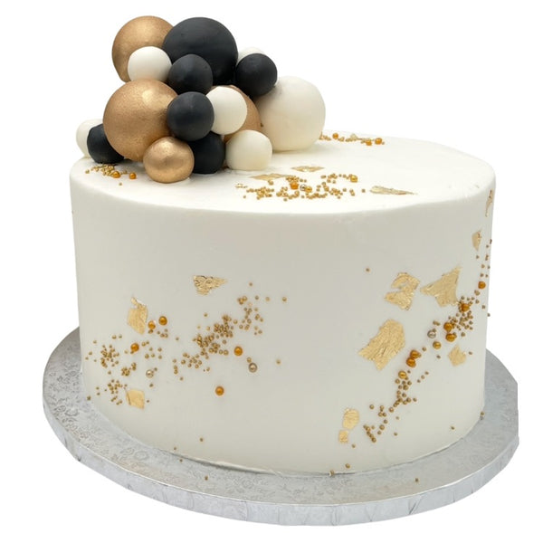 Golden Hour Buttercream Cake