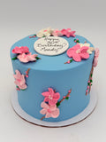 Cherry Blossom Buttercream Cake