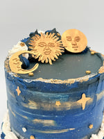 Celestial Sky Buttercream Cake
