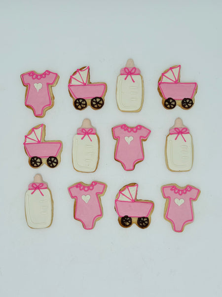 Baby Girl Cookies