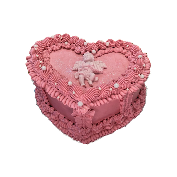 Cherub Heart Cake
