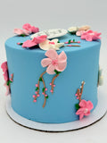 Cherry Blossom Buttercream Cake