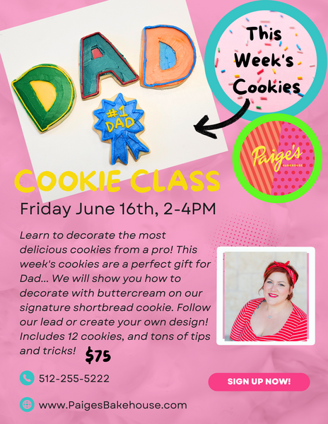 Cookie Class (June 16th)