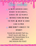Desert Sky Cake Workshop