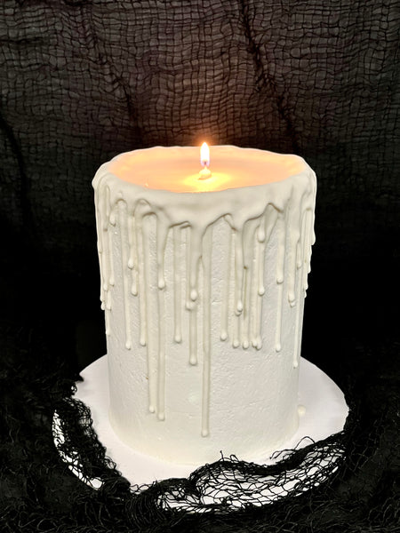 Tres Leches Flame Candle Cake