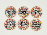 Jumbo Happy Birthday Cookie Set