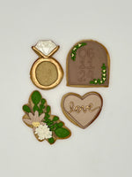 Wedding Greenery Cookie Set