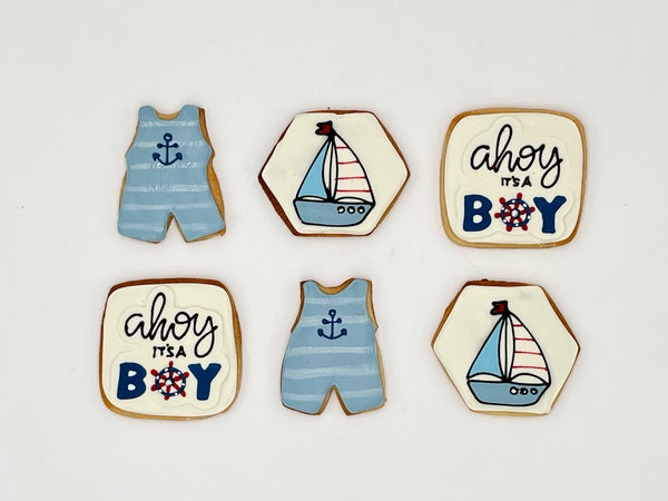 Ahoy, It’s a Boy! Cookie Set