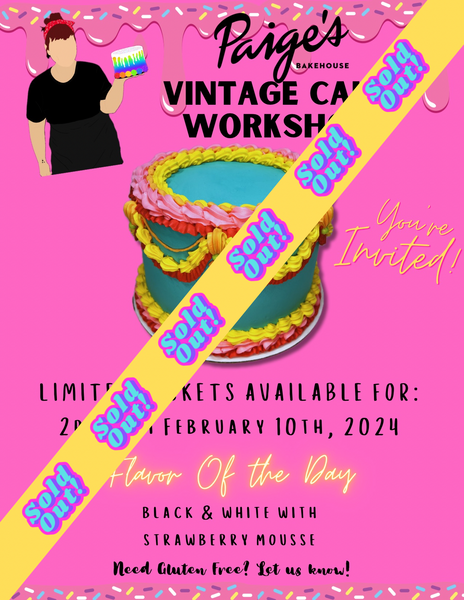 Vintage Cake Workshop