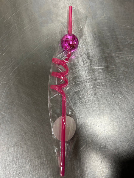 Disco Ball Straw