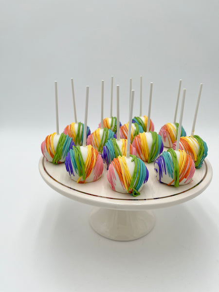 Rainbow Cake Pops