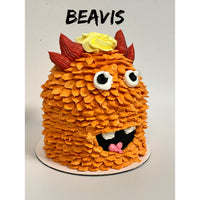 Monster Friends Butter Cream Cake