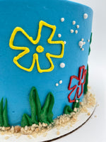 Sponge Bob "What's Funnier Than 24" Birthday Cake