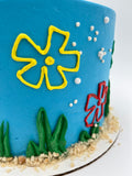 Sponge Bob "What's Funnier Than 24" Birthday Cake