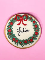 Christmas Wreath Cookie