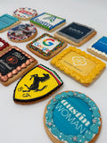 Custom Printed Logo Cookies