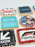 Custom Printed Logo Cookies