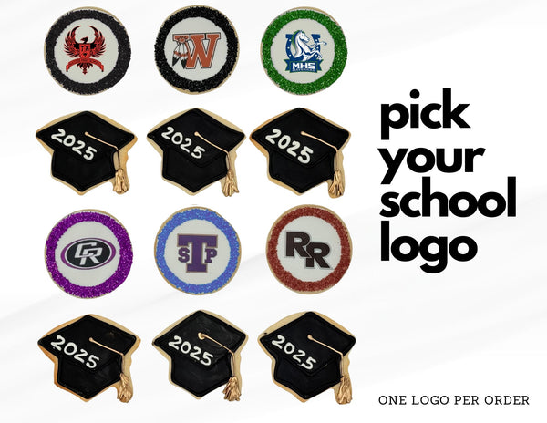 2025 Grad Cap Cookies