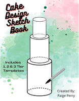 Cake Design Sketch Book