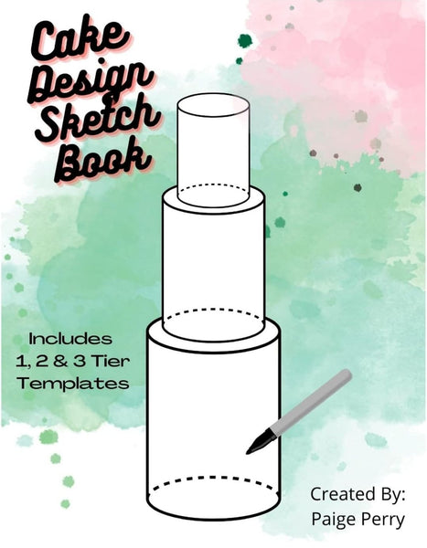 Cake Design Sketch Book