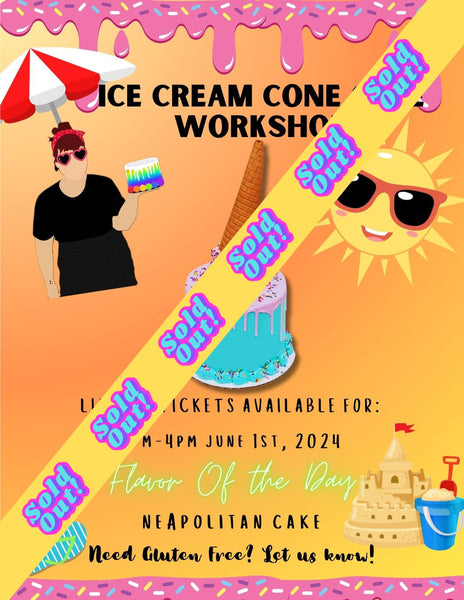 Ice Cream Cone Workshop