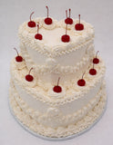 Marry Me Vintage Heart Buttercream Cake