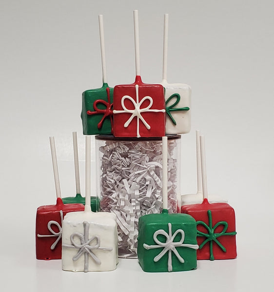 Holiday Present Cake Pop Box