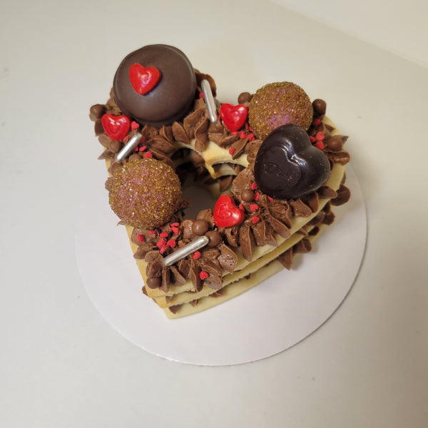 Personal Heart Cookie Stack