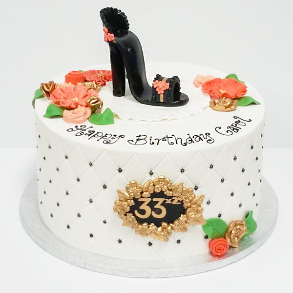 Glamour Pump Fondant Cake