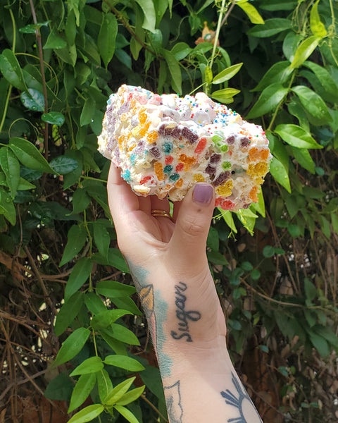 Fruity Loop Marshmallow Bars!
